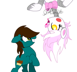 Size: 1610x1500 | Tagged: artist needed, dead source, safe, imported from derpibooru, oc, earth pony, pony, crossover, five nights at freddy's, mangle