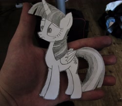 Size: 3335x2906 | Tagged: safe, artist:ocredan, imported from derpibooru, twilight sparkle, alicorn, pony, female, mare, papercraft, photo, solo, twilight sparkle (alicorn)