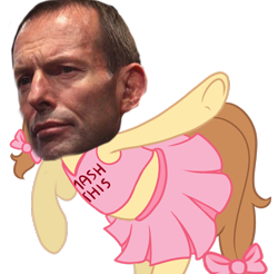 Size: 1024x1009 | Tagged: artist needed, safe, edit, imported from derpibooru, human, face swap, irl, photo, simple background, solo, tony abbott, transparent background, wat