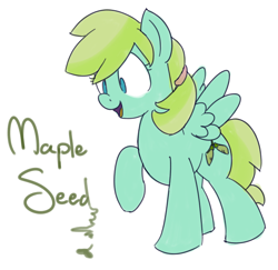 Size: 1280x1246 | Tagged: safe, artist:mrrowboat, imported from derpibooru, oc, oc only, oc:maple seed, magical lesbian spawn, offspring, parent:oc:cumulonimbus, parent:oc:sequoia, parents:oc x oc, solo