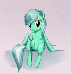 Size: 540x562 | Tagged: safe, artist:el-yeguero, imported from derpibooru, lyra heartstrings, female, sitting, solo