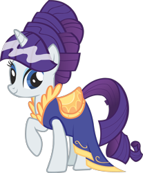 Size: 2369x2862 | Tagged: safe, imported from derpibooru, rarity, sweet and elite, castle creator, clothes, dress, female, official, simple background, solo, transparent background, vector