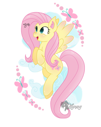 Size: 2000x2500 | Tagged: safe, artist:appletaffy, artist:zombies-pudding, imported from derpibooru, fluttershy, pegasus, pony, female, flutteryay, flying, my little pony, simple background, solo, transparent background, yay