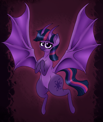 Size: 947x1116 | Tagged: safe, artist:sovereignbooty, imported from derpibooru, twilight sparkle, demon, succubus, doppelganger, doppleganger, female, solo, twicubus