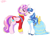 Size: 1680x1260 | Tagged: safe, artist:walliscolours, artist:willisninety-six, imported from derpibooru, princess cadance, shining armor, alicorn, pony, unicorn, alternate hairstyle, clothes, clothes swap, crossdressing, cute, cutedance, dress, nuzzling, shining adorable, shiningcadance, shipping, uniform