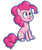 Size: 400x480 | Tagged: safe, artist:vividvulpine, imported from derpibooru, pinkie pie, female, solo, tongue out