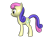 Size: 1200x900 | Tagged: safe, imported from derpibooru, bon bon, earth pony, pony, 3d, 3d pony creator, female, mare, on side, pony creator 3d, ponylumen, side, solo