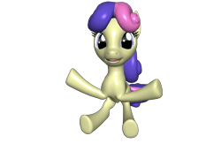 Size: 1200x900 | Tagged: safe, imported from derpibooru, bon bon, sweetie drops, earth pony, pony, 3d, 3d pony creator, awaiting hug, cute, female, hug, looking at you, mare, open hooves, pony creator 3d, ponylumen, sitting, smiling, solo