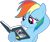 Size: 900x749 | Tagged: safe, imported from derpibooru, daring do, rainbow dash, book, daring do and the griffon's goblet, female, reading, simple background, solo, transparent background, vector