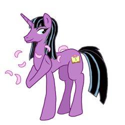 Size: 1000x1000 | Tagged: safe, artist:moheart7, imported from derpibooru, pony, nico robin, one piece, ponified, solo