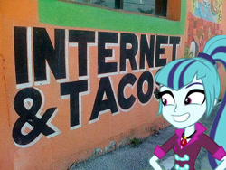 Size: 760x570 | Tagged: safe, imported from derpibooru, sonata dusk, equestria girls, rainbow rocks, internet, sonataco, taco