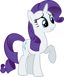 Size: 3372x4071 | Tagged: safe, artist:nickman983, imported from derpibooru, rarity, pony, unicorn, female, mare, raised hoof, simple background, solo, transparent background, vector