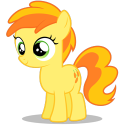 Size: 1800x1800 | Tagged: safe, artist:tizerfiction, imported from derpibooru, peachy pie, earth pony, pony, female, filly, gameloft, simple background, solo, transparent background, vector