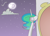 Size: 1280x927 | Tagged: safe, artist:switchy, imported from derpibooru, princess celestia, eyes closed, female, long neck, mare in the moon, moon, rocket, solo