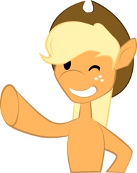 Size: 906x1138 | Tagged: artist needed, safe, imported from derpibooru, applejack, female, solo