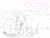 Size: 1600x1200 | Tagged: safe, artist:datspaniard, imported from derpibooru, millie, bench, gossip, monochrome, pram, sitting, whispering