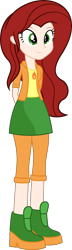 Size: 1731x6042 | Tagged: safe, artist:zacatron94, imported from derpibooru, oc, oc only, oc:rouge fervour, equestria girls, female, high res, simple background, solo, standing, transparent background, vector