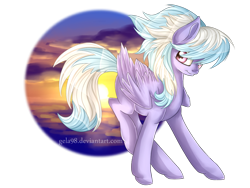 Size: 900x675 | Tagged: safe, artist:gela98, imported from derpibooru, cloudchaser, pegasus, pony, female, mare, solo