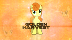 Size: 2732x1536 | Tagged: safe, artist:drfatalchunk, artist:geonine, artist:jamesg2498, artist:sirleandrea, imported from derpibooru, carrot top, golden harvest, earth pony, pony, c:, cute, cutie top, female, looking at you, mare, smiling, solo, vector, wallpaper