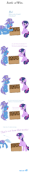 Size: 549x3296 | Tagged: safe, artist:waldo-xp, imported from derpibooru, trixie, twilight sparkle, pony, unicorn, chess, chessboard incorrectly oriented, comic, female, mare