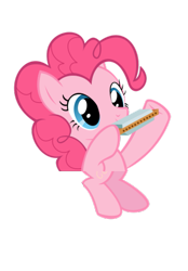 Size: 713x1024 | Tagged: safe, artist:orenero, edit, imported from derpibooru, pinkie pie, earth pony, pony, swarm of the century, female, harmonica, mare, musical instrument, not salmon, simple background, solo, transparent background, vector, wat