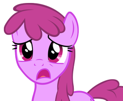 Size: 4000x3256 | Tagged: safe, artist:santafer, imported from derpibooru, berry punch, berryshine, pony, the super speedy cider squeezy 6000, background pony, female, sad, simple background, solo, transparent background, vector