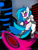 Size: 1200x1600 | Tagged: safe, artist:thattagen, imported from derpibooru, dj pon-3, vinyl scratch, female, solo