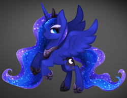 Size: 1024x792 | Tagged: safe, artist:zmei-kira, imported from derpibooru, princess luna, female, solo