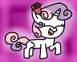 Size: 1600x1300 | Tagged: safe, artist:xarktisflamex, imported from derpibooru, sweetie belle, female, rose, solo