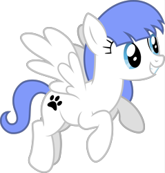 Size: 7823x8192 | Tagged: safe, artist:djdavid98, imported from derpibooru, oc, oc only, oc:snow pup, pony, absurd resolution, flying, simple background, solo, transparent background, vector