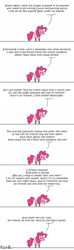 Size: 450x1530 | Tagged: safe, artist:foudubulbe, imported from derpibooru, pinkie pie, earth pony, pony, comic, feels, female, mare, pointy ponies, solo