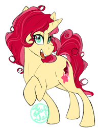 Size: 1443x1842 | Tagged: safe, artist:farewelldecency, imported from derpibooru, oc, oc only, magical lesbian spawn, offspring, parent:rarity, parent:sunset shimmer, parents:sunsarity, solo