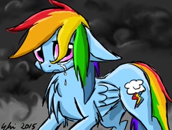 Size: 1200x907 | Tagged: safe, artist:superdashiebros, imported from derpibooru, rainbow dash, pony, crying, female, solo