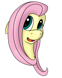 Size: 1560x1959 | Tagged: safe, artist:ravirr94, imported from derpibooru, fluttershy, female, simple background, solo