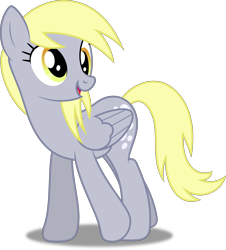 Size: 3618x4000 | Tagged: safe, artist:dashiesparkle, artist:hawk9mm, imported from derpibooru, derpy hooves, pegasus, pony, slice of life (episode), .svg available, absurd resolution, female, mare, open mouth, simple background, solo, transparent background, vector, walking