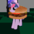 Size: 546x548 | Tagged: safe, imported from derpibooru, twilight sparkle, alicorn, pony, 3d, animated, burger, burger costume, cheeseburger, cheeseburger costume, clothes, costume, female, food, food costume, hamburger, hamburger costume, mare, second life, solo, twilight burgkle, twilight sparkle (alicorn)