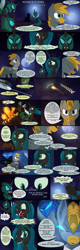 Size: 2560x8000 | Tagged: safe, artist:dangercloseart, imported from derpibooru, queen chrysalis, oc, oc:messerschmitt, changeling, comic:wings of fire, comic, nightmare forces