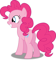 Size: 4697x5000 | Tagged: safe, artist:dashiesparkle, artist:hawk9mm, imported from derpibooru, pinkie pie, trade ya, .svg available, absurd resolution, female, ponyscape, simple background, solo, transparent background, vector