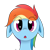 Size: 1500x1500 | Tagged: safe, artist:flamethegamer, imported from derpibooru, rainbow dash, cute, dashabetes, female, floppy ears, simple background, solo, transparent background