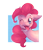 Size: 947x1110 | Tagged: safe, artist:graypaint, imported from derpibooru, pinkie pie, against glass, drool, female, glass, licking, looking at you, solo, tongue out, wink