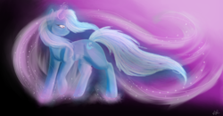 Size: 1920x997 | Tagged: safe, artist:scarletsfeed, imported from derpibooru, trixie, pony, unicorn, female, magic, mare, solo