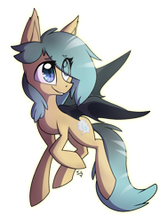 Size: 991x1309 | Tagged: safe, artist:brownie97, imported from derpibooru, oc, oc only, oc:icy breeze, bat pony, pony, solo