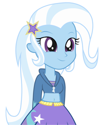 Size: 1042x1229 | Tagged: safe, edit, imported from derpibooru, trixie, equestria girls, belly button, female, midriff, solo