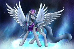 Size: 1024x681 | Tagged: safe, artist:silverfangwrathwolf1, imported from derpibooru, oc, oc only, oc:cometa glaciale