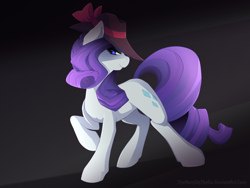 Size: 4000x3000 | Tagged: safe, artist:thenornonthego, imported from derpibooru, rarity, rarity investigates, detective rarity, female, hat, solo