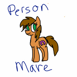 Size: 1000x1000 | Tagged: safe, artist:pagogeo, imported from derpibooru, oc, oc only, oc:person mare, particle mare, solo