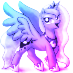 Size: 512x512 | Tagged: safe, artist:remyroez, imported from derpibooru, princess luna, female, solo