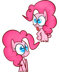 Size: 837x1024 | Tagged: safe, artist:mr-degration, imported from derpibooru, pinkie pie, female, simple background, solo, tongue out, transparent background