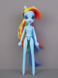 Size: 480x640 | Tagged: safe, artist:toyboxphilosopher, imported from derpibooru, rainbow dash, equestria girls, barbie doll anatomy, breasts, doll, featureless breasts, irl, nudity, photo, toy