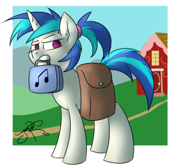 Size: 2069x2000 | Tagged: safe, artist:jorobro, imported from derpibooru, dj pon-3, vinyl scratch, pony, female, solo